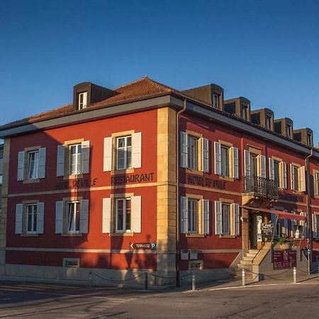 Hotel De Ville D'Yvonand Exteriér fotografie